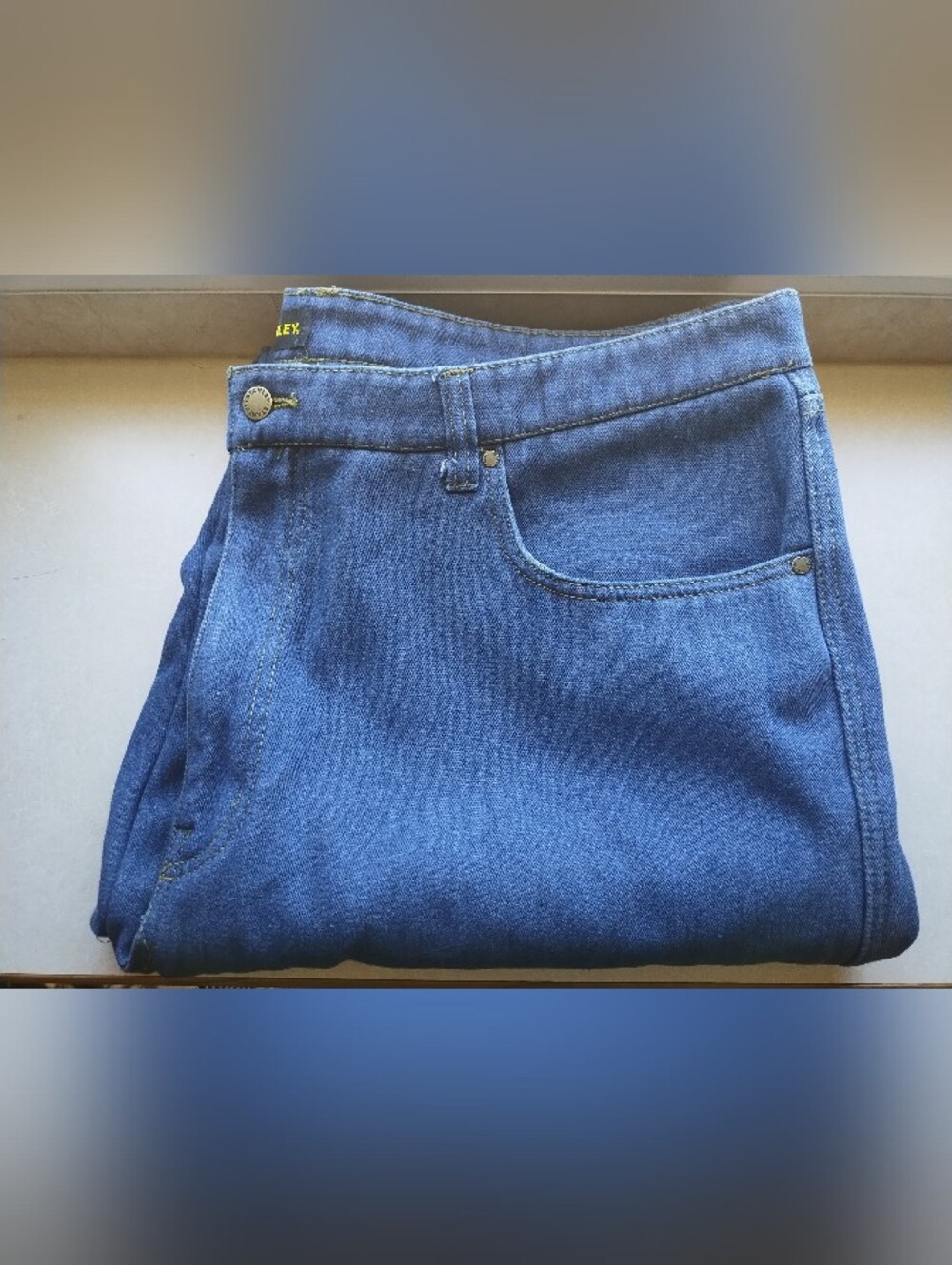 Stanley Fleece Lined Mens Jeans in size 42x30 Extra Warmth And Super Soft Lining